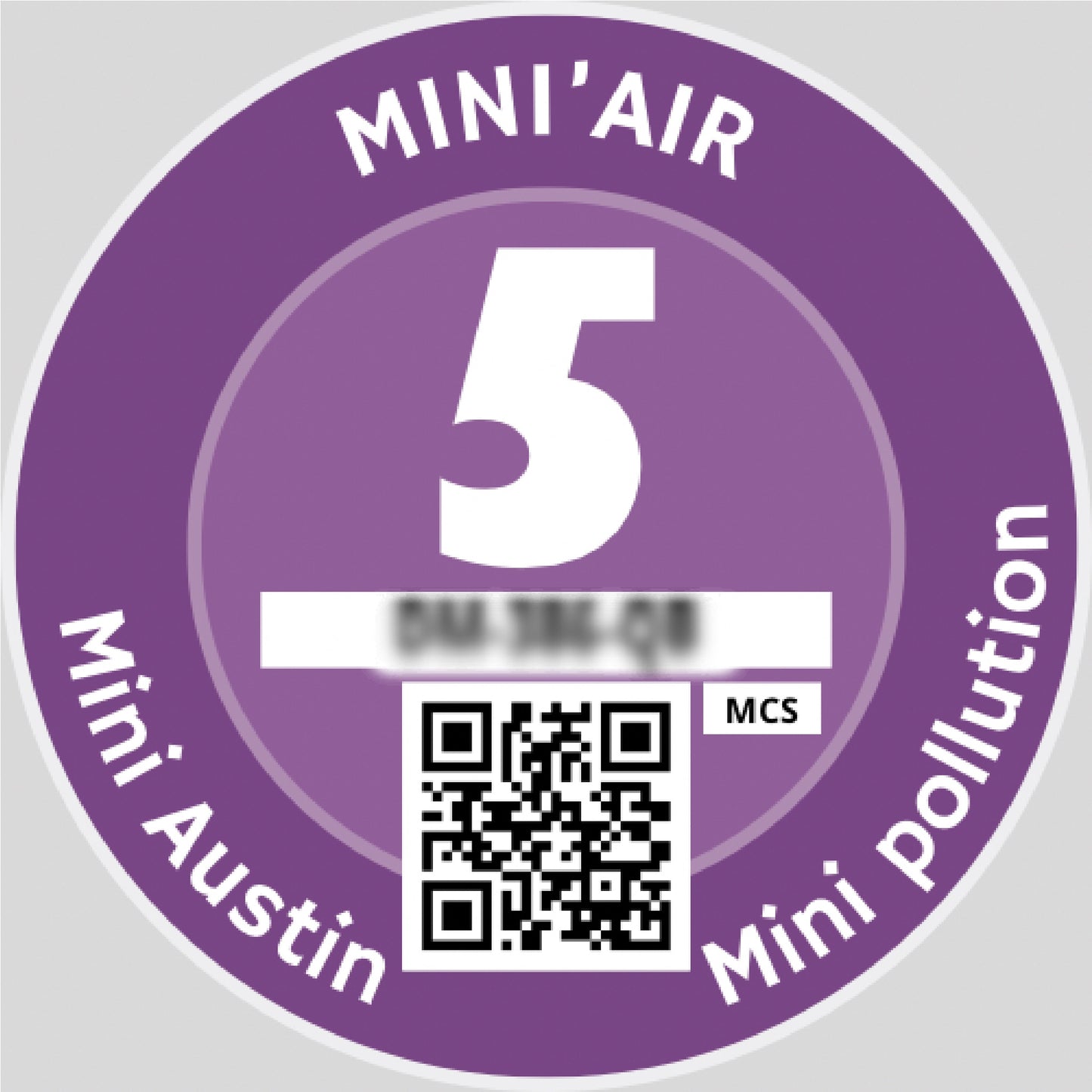 Crit'Air sticker