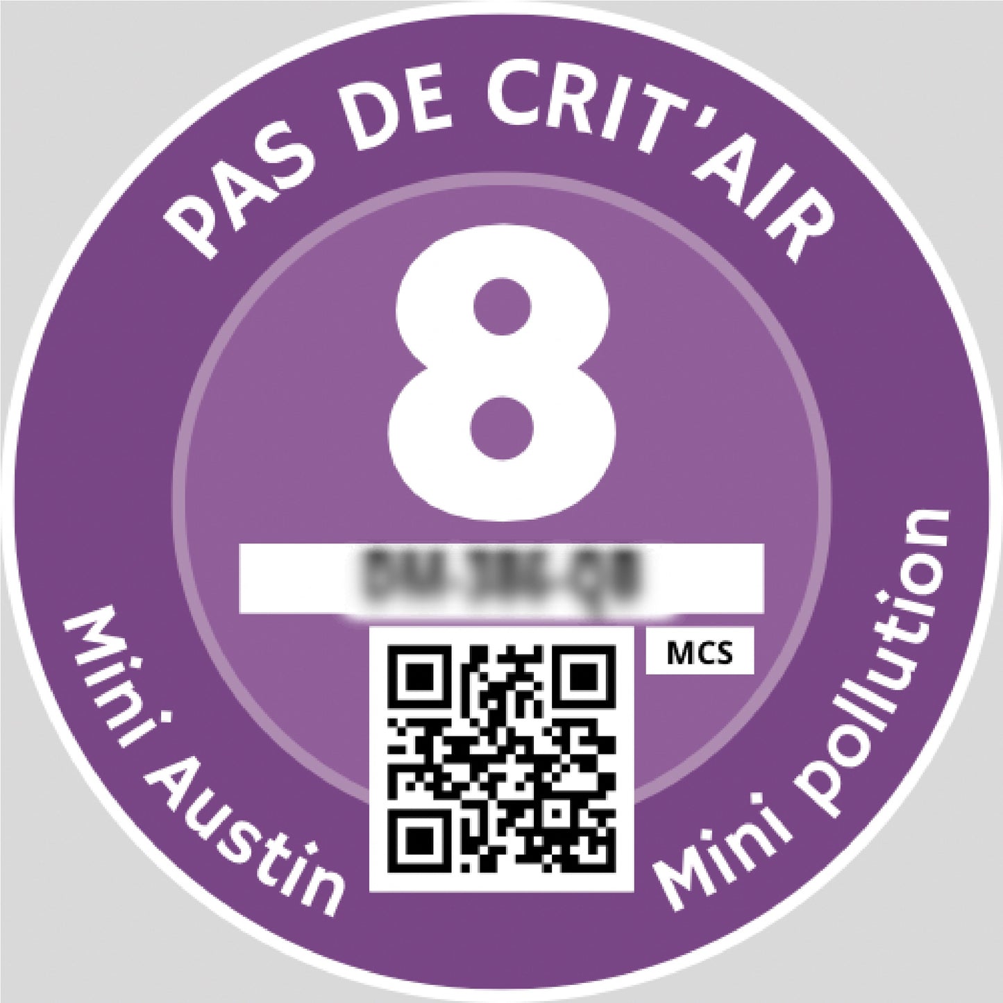 Crit'Air sticker